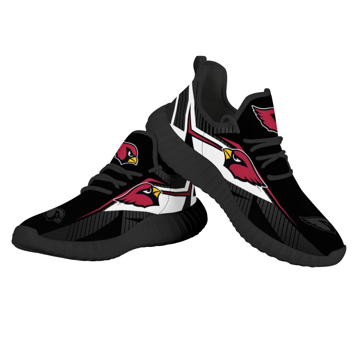 Women's Arizona Cardinals Mesh Knit Sneakers/Shoes 009